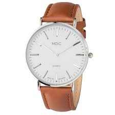 Classic Brown Leather Watch – For Men
